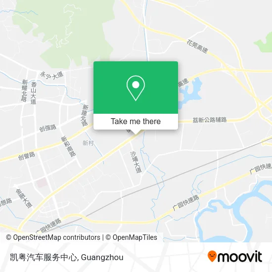 凯粤汽车服务中心 map