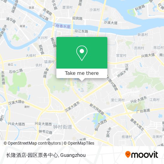 长隆酒店-园区票务中心 map