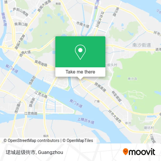 珺城超级街市 map