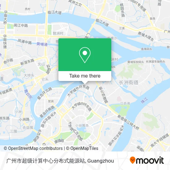 广州市超级计算中心分布式能源站 map