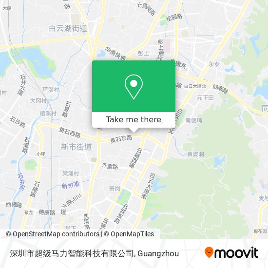 深圳市超级马力智能科技有限公司 map