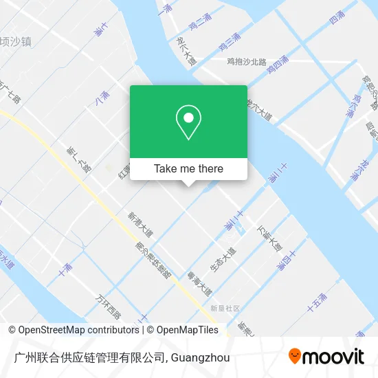 广州联合供应链管理有限公司 map