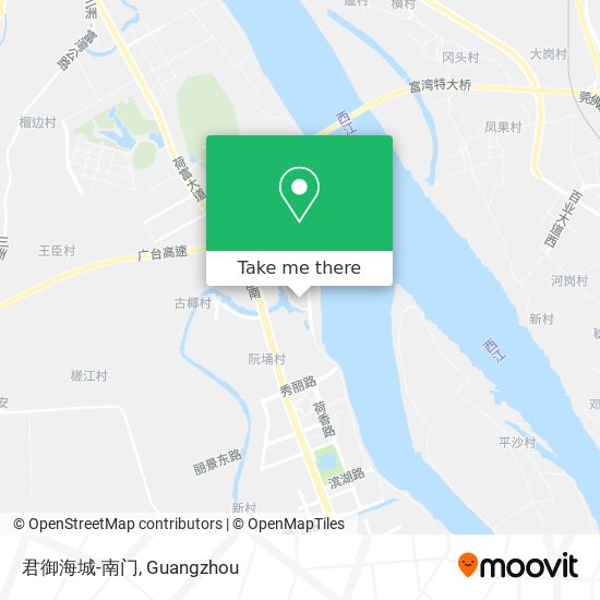 君御海城-南门 map