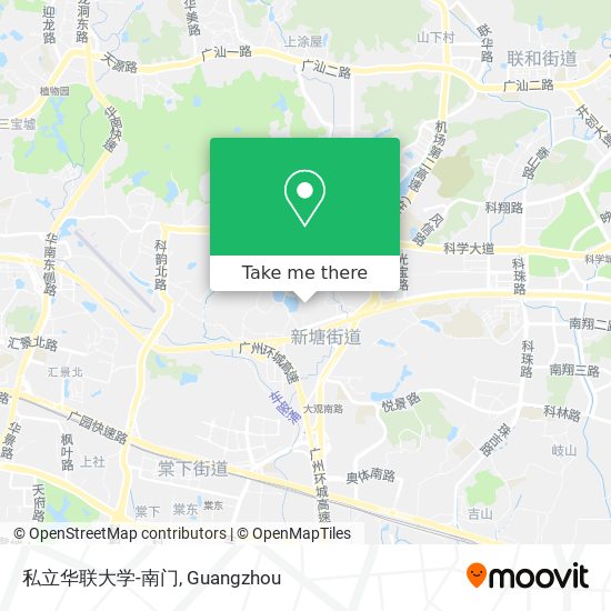 私立华联大学-南门 map