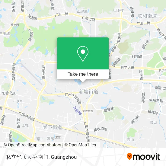 私立华联大学-南门 map