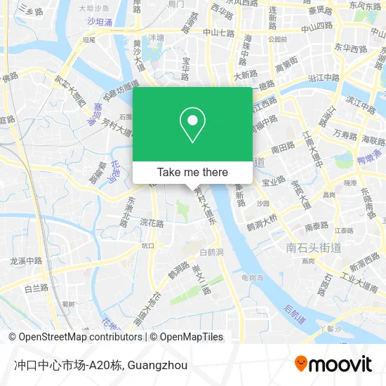 冲口中心市场-A20栋 map