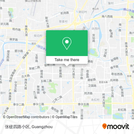 张槎四路小区 map