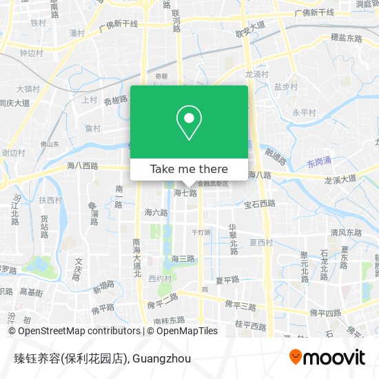 臻钰养容(保利花园店) map