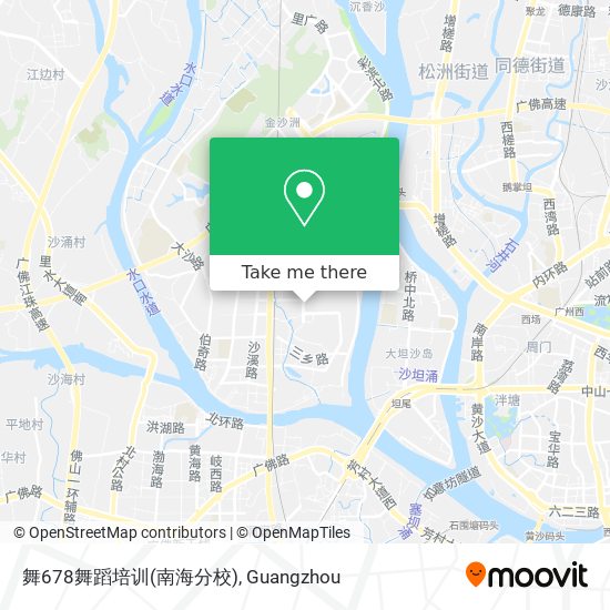 舞678舞蹈培训(南海分校) map