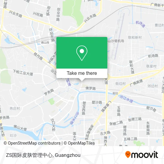 ZS国际皮肤管理中心 map