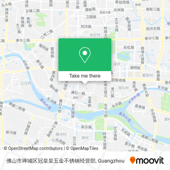 佛山市禅城区冠皇皇五金不锈钢经营部 map