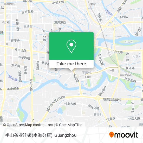 半山茶业连锁(南海分店) map