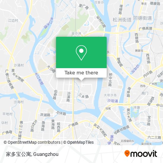 家多宝公寓 map
