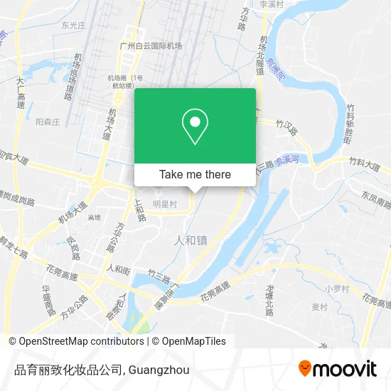 品育丽致化妆品公司 map