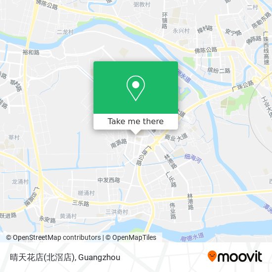 晴天花店(北滘店) map
