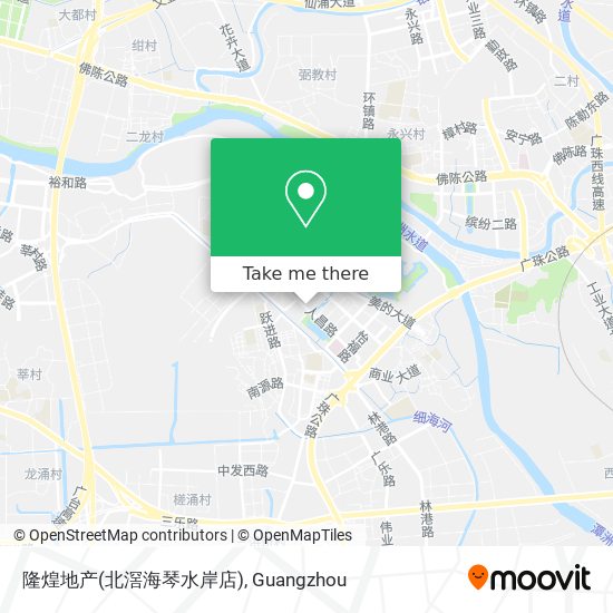 隆煌地产(北滘海琴水岸店) map