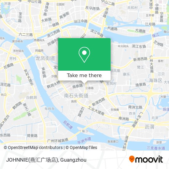 JOHNNIE(燕汇广场店) map