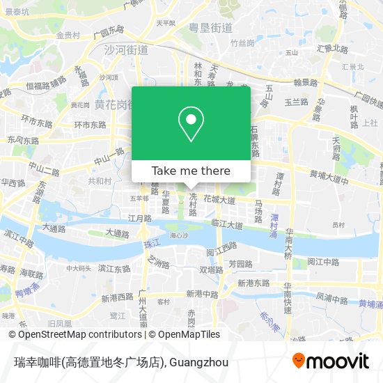 瑞幸咖啡(高德置地冬广场店) map