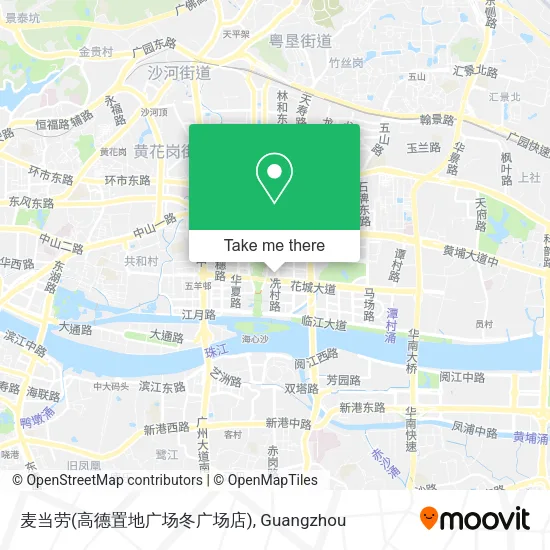麦当劳(高德置地广场冬广场店) map