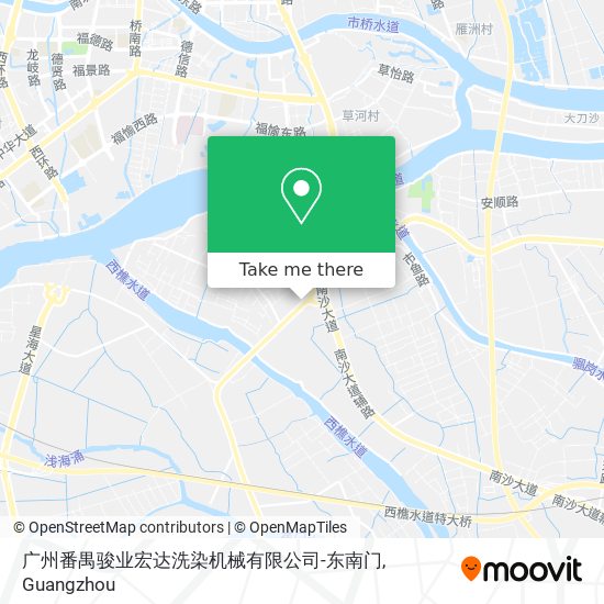 广州番禺骏业宏达洗染机械有限公司-东南门 map