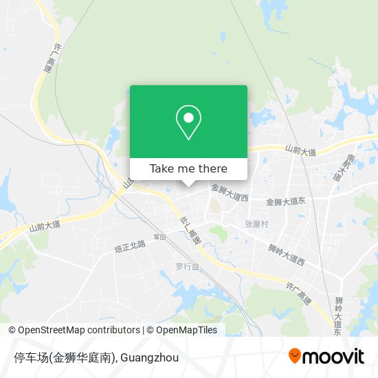 停车场(金狮华庭南) map