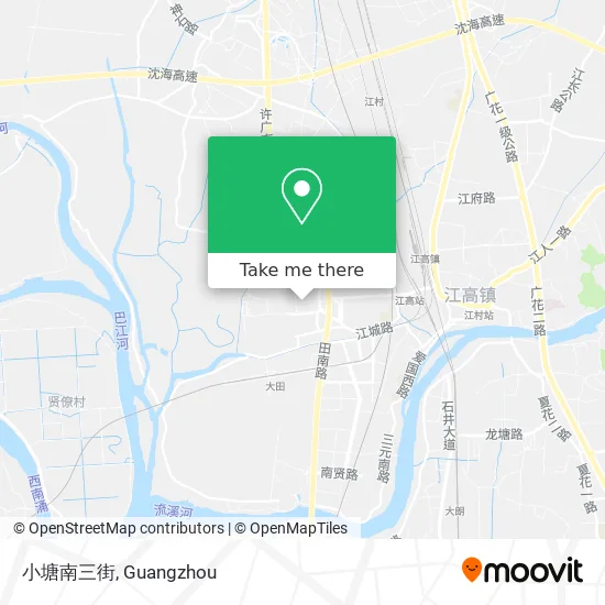 小塘南三街 map