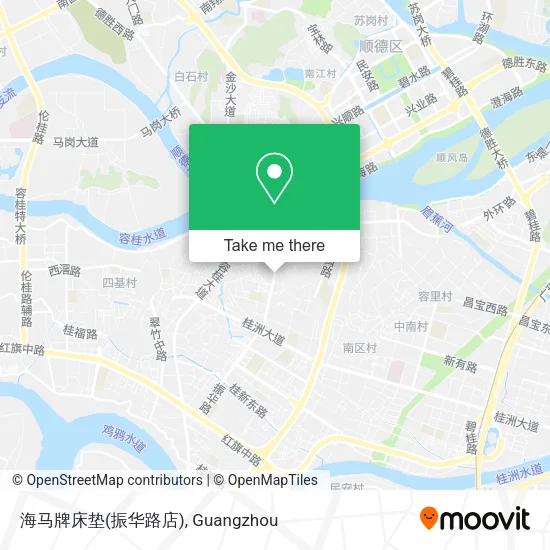 海马牌床垫(振华路店) map