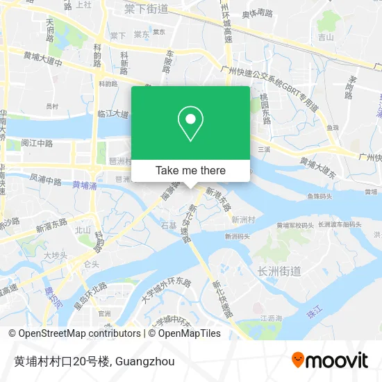 黄埔村村口20号楼 map