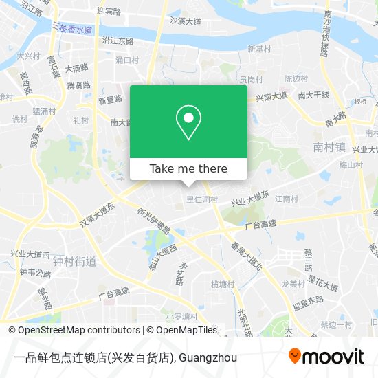 一品鲜包点连锁店(兴发百货店) map