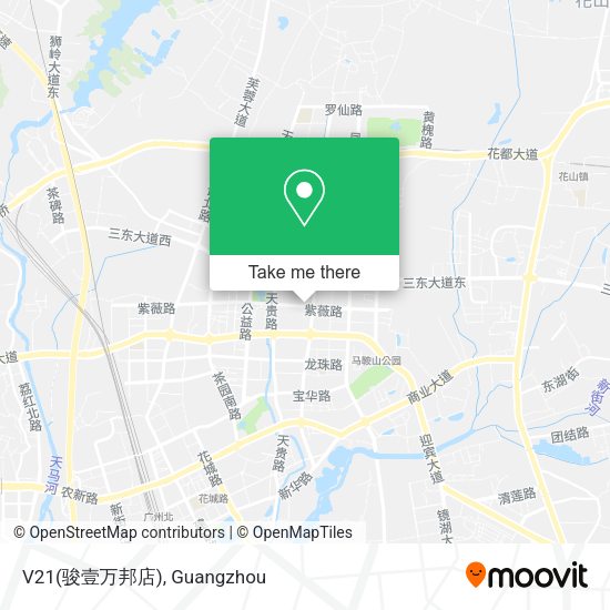 V21(骏壹万邦店) map