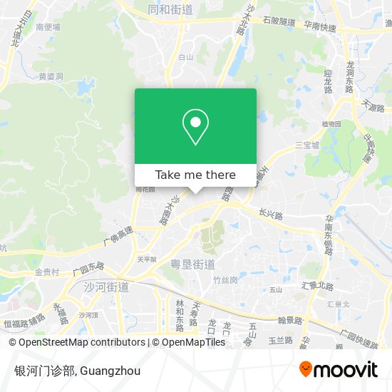 银河门诊部 map