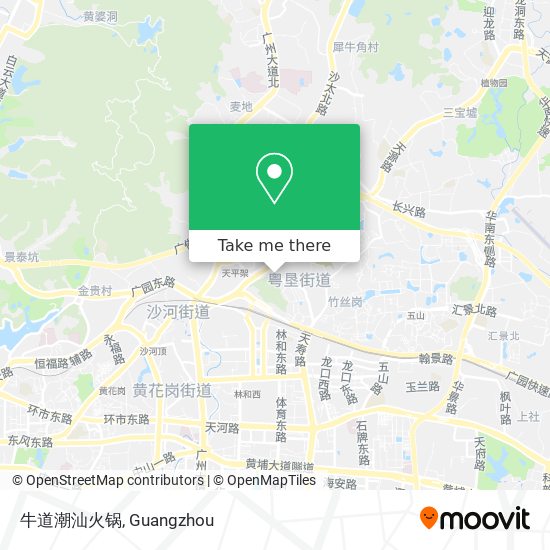 牛道潮汕火锅 map