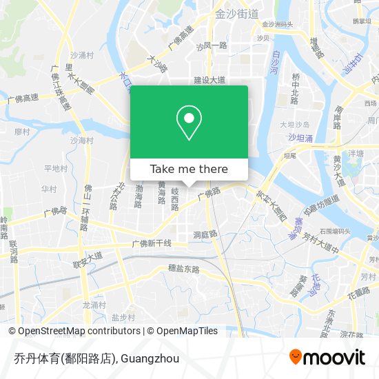 乔丹体育(鄱阳路店) map