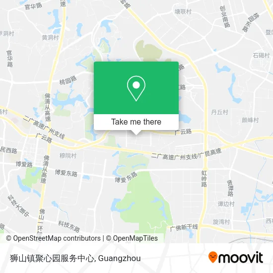 狮山镇聚心园服务中心 map