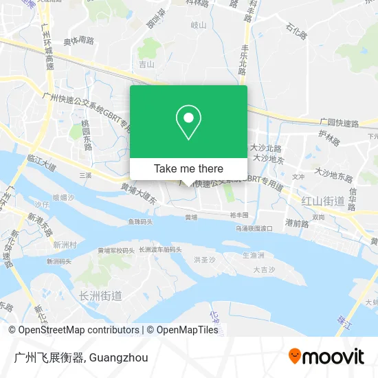 广州飞展衡器 map