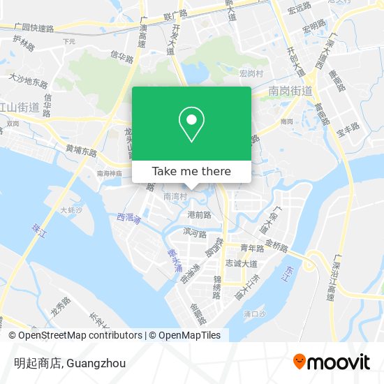 明起商店 map