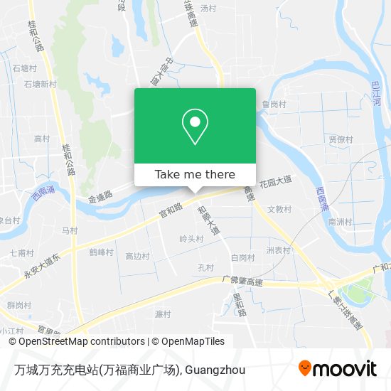 万城万充充电站(万福商业广场) map