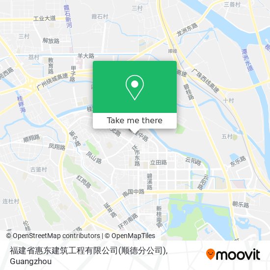 福建省惠东建筑工程有限公司(顺德分公司) map