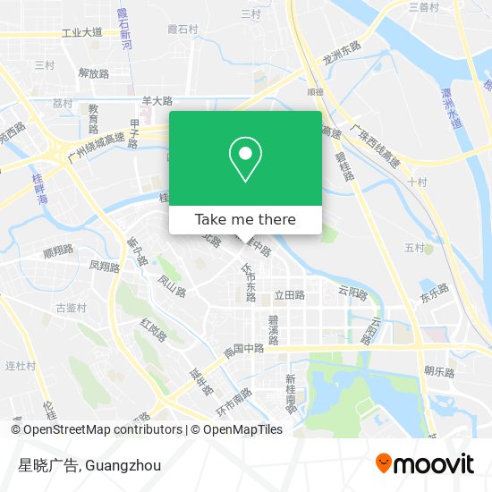 星晓广告 map
