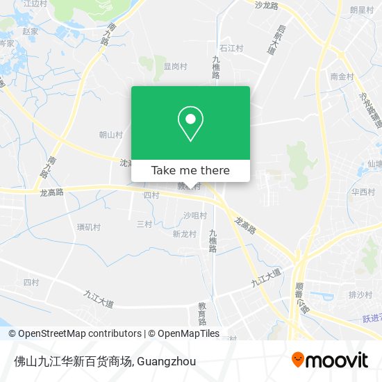 佛山九江华新百货商场 map