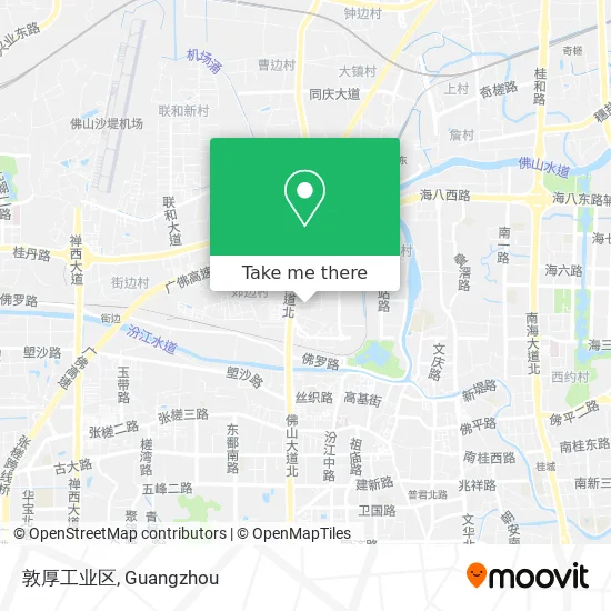 敦厚工业区 map