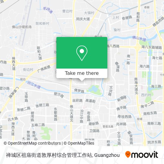 禅城区祖庙街道敦厚村综合管理工作站 map