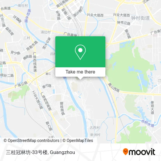 三桂冠林坊-33号楼 map