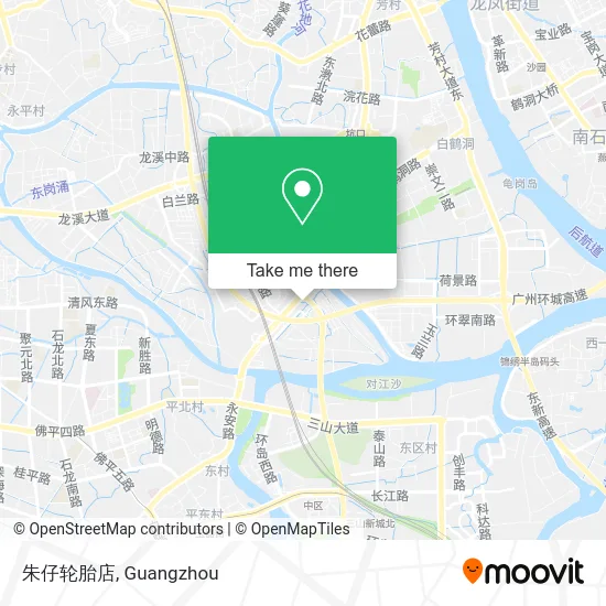朱仔轮胎店 map