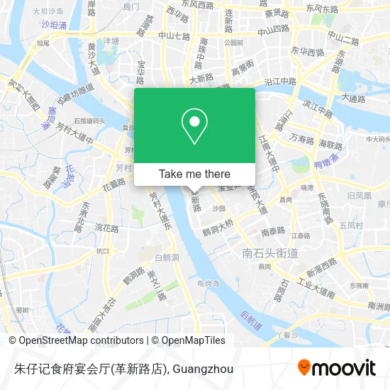朱仔记食府宴会厅(革新路店) map
