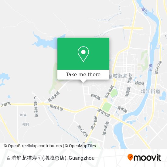 百淌鲜龙猫寿司(增城总店) map