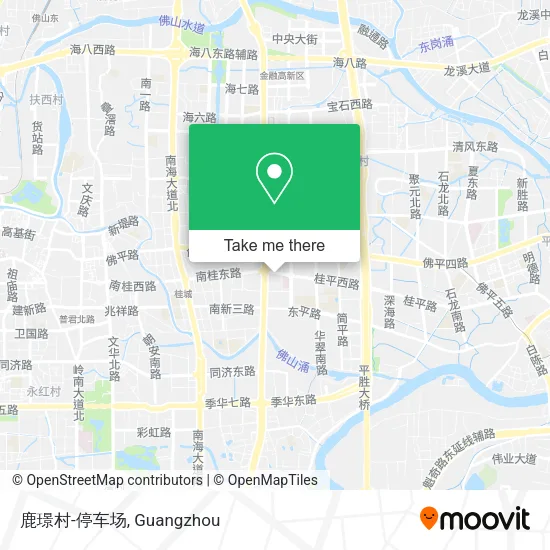 鹿璟村-停车场 map