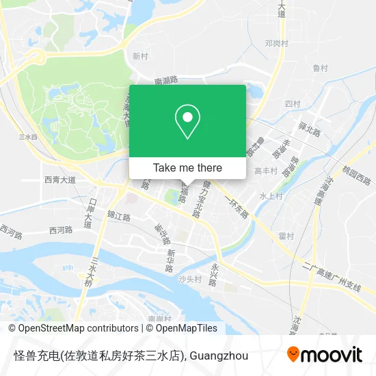 怪兽充电(佐敦道私房好茶三水店) map