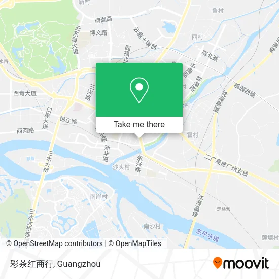 彩茶红商行 map