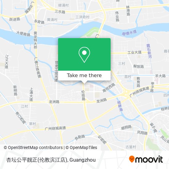 杏坛公平靓正(伦教滨江店) map